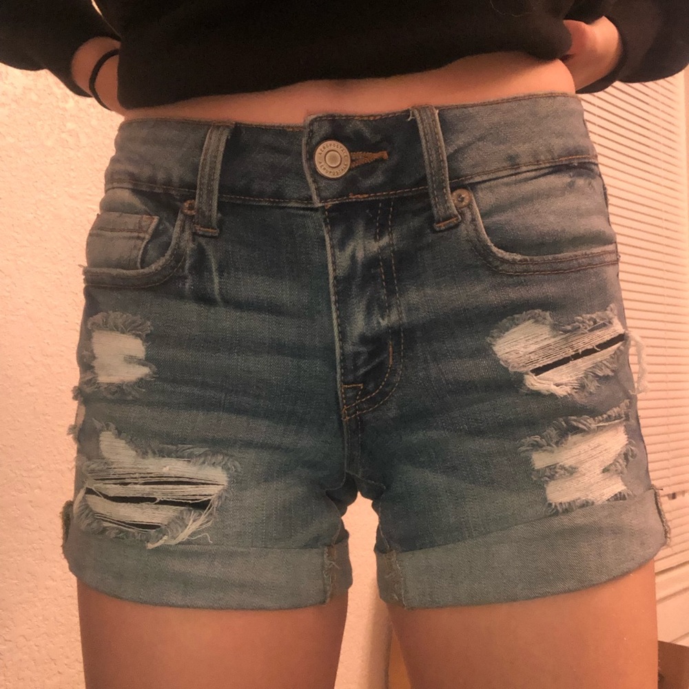 jean shorts